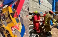Jess Mara: Derrumbe de gra en obra de construccin deja un muerto y otra persona herida
