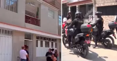 Atentado con explosivo en Comas