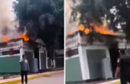 Incendio en Escuela de la PNP de Puente Piedra: Siniestro de gran magnitud genera alarma