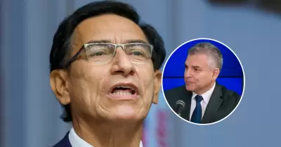 Rafael Vela asegura que hay abundante prueba contra Martn Vizcarra.