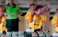 Huancayo: Polica encuentra billetera con ms de cuatro mil soles y la devuelve a su duea