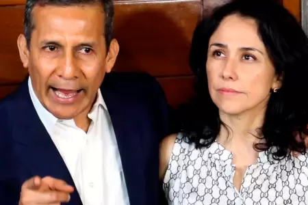 Ollanta Humala y Nadine Heredia.