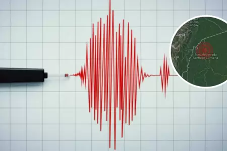 Sismo sorprende la selva peruana HOY.