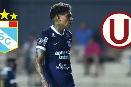 Paolo Guerrero destaca campaa de la 'U' y Sporting Cristal en la Libertadores.