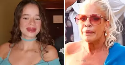 Verónica Alcalá tras agresión de su hija Thamara Medina.