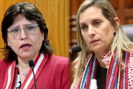Maricarmen Alva pide informacin a fiscal de la Nacin.