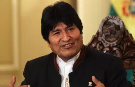 Evo Morales, expresidente de Bolivia.