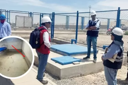 Deficiencias en planta de tratamiento de agua potable en Calana