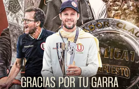 Manuel Barreto dej de ser director deportivo de Universitario.
