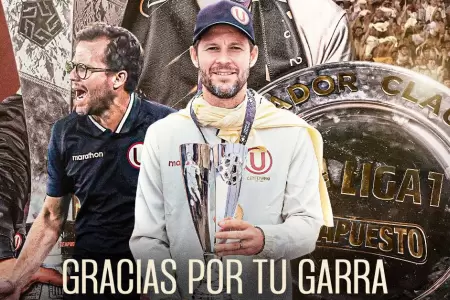 Manuel Barreto dej de ser director deportivo de Universitario.