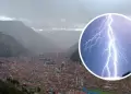 Alerta de Senamhi: Lluvias intensas con descargas elctricas afectarn a varias regiones por tres das