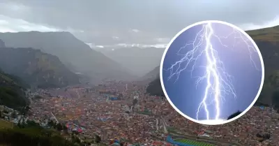 Senamhi activa alerta por lluvias intensas.