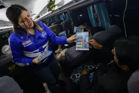 SUTRAN emite recomendaciones a viajeros por fin de semana largo.