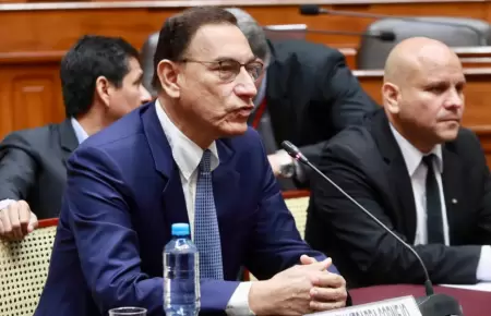 Abogado de Martn Vizcarra critica ausentismo en el Congreso.