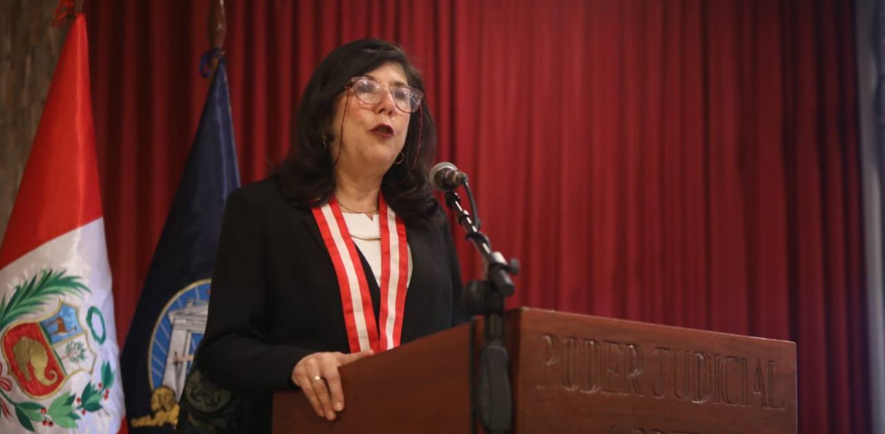 Presidenta del PJ: "No somos indiferentes ante la ola delincuencial"