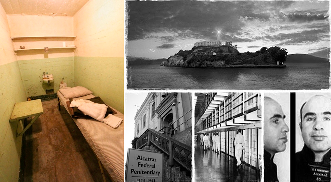 Prisin de Alcatraz alberg a famosos criminales como Al Capone.