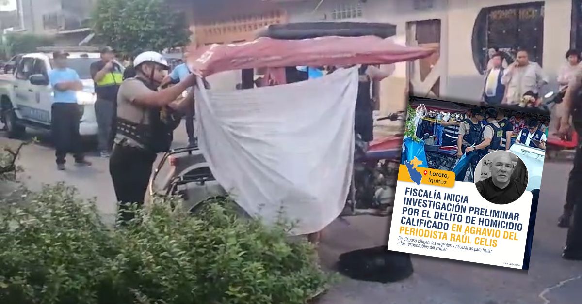 Fiscala inicia investigacin preliminar por homicidio de Ral Celis.
