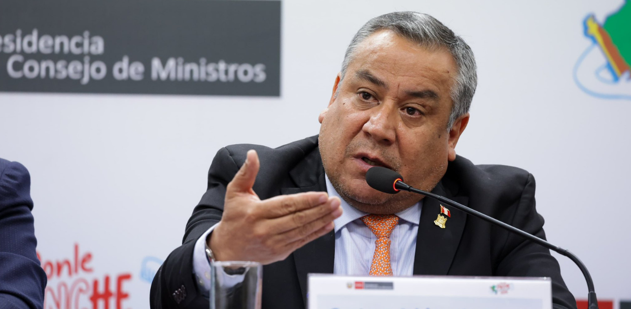 Adrianzén no descarta renunciar tras mociones censura: "Tengo amplísima vocación de renuncia"