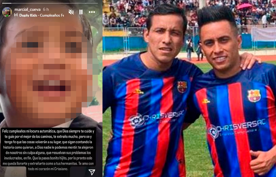Marcial Cueva acusa a Pamela Lpez de impedirle ver a su sobrino.