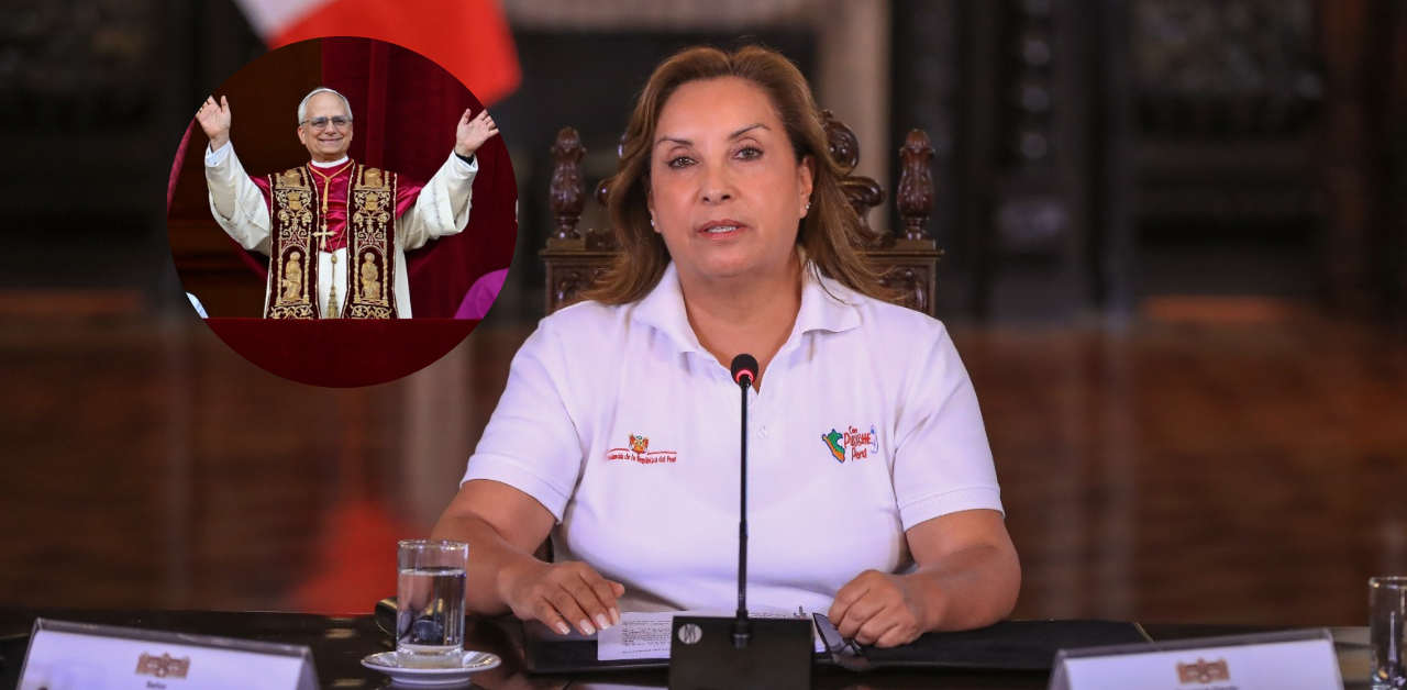 Boluarte a Robert Prevost: Querido papa León XIV, Dios lo guíe y su ejemplo nos lleve por la paz en el Perú