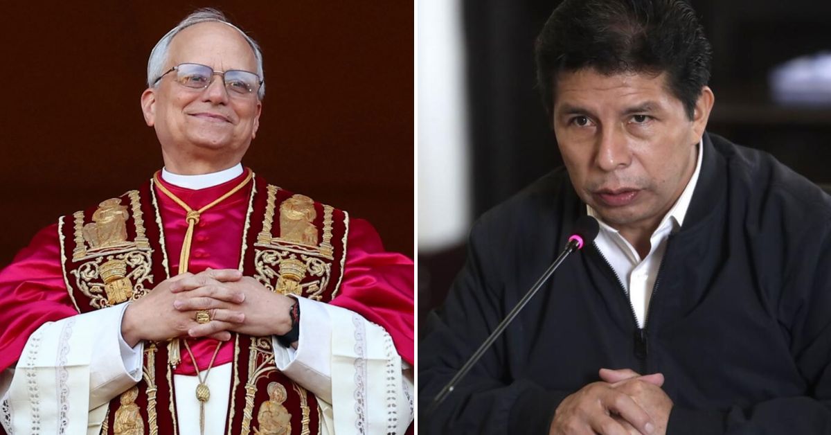 Pedro Castillo envía mensaje al papa León XIV: "Que su pontificado sea voz para los pueblos oprimidos"