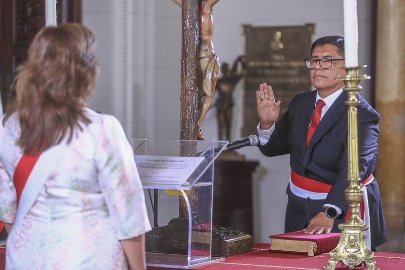 Carlos Malaver Odias jur como nuevo ministro del Interior