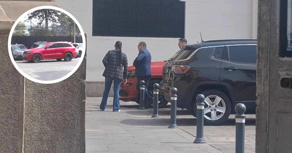 Santiváñez llegó a Palacio de Gobierno: Exministro del Interior arribó en vehículo de proveedora de la PNP