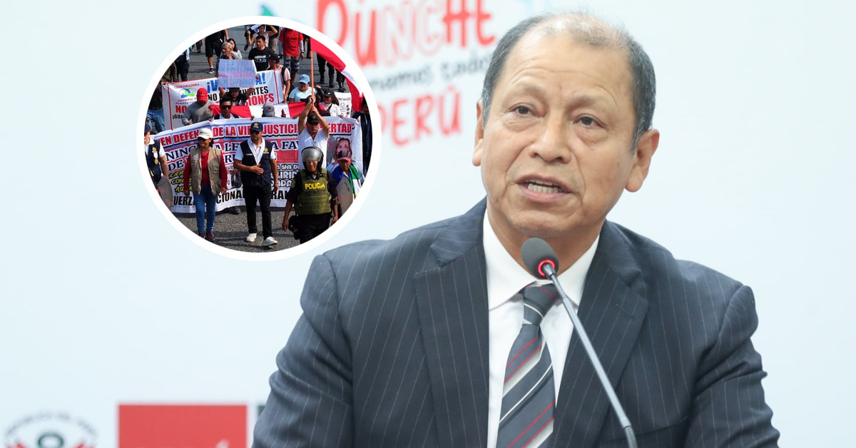 Ministro de Trabajo cuestiona protesta de transportistas ante a ola de inseguridad: "Ningún país ha avanzado con paros"
