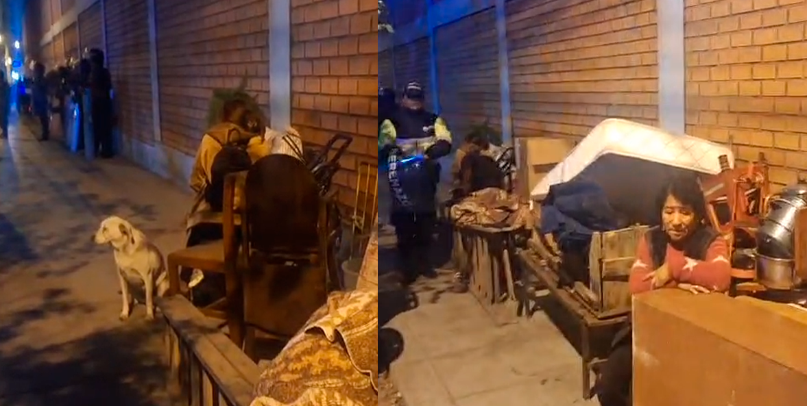 Familias desalojadas y que quedaron a la intemperie en Ate piden apoyo a las autoridades.