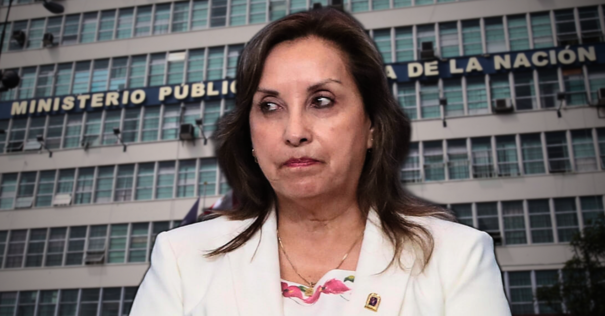 Fiscala presenta denuncia constitucional contra Boluarte.