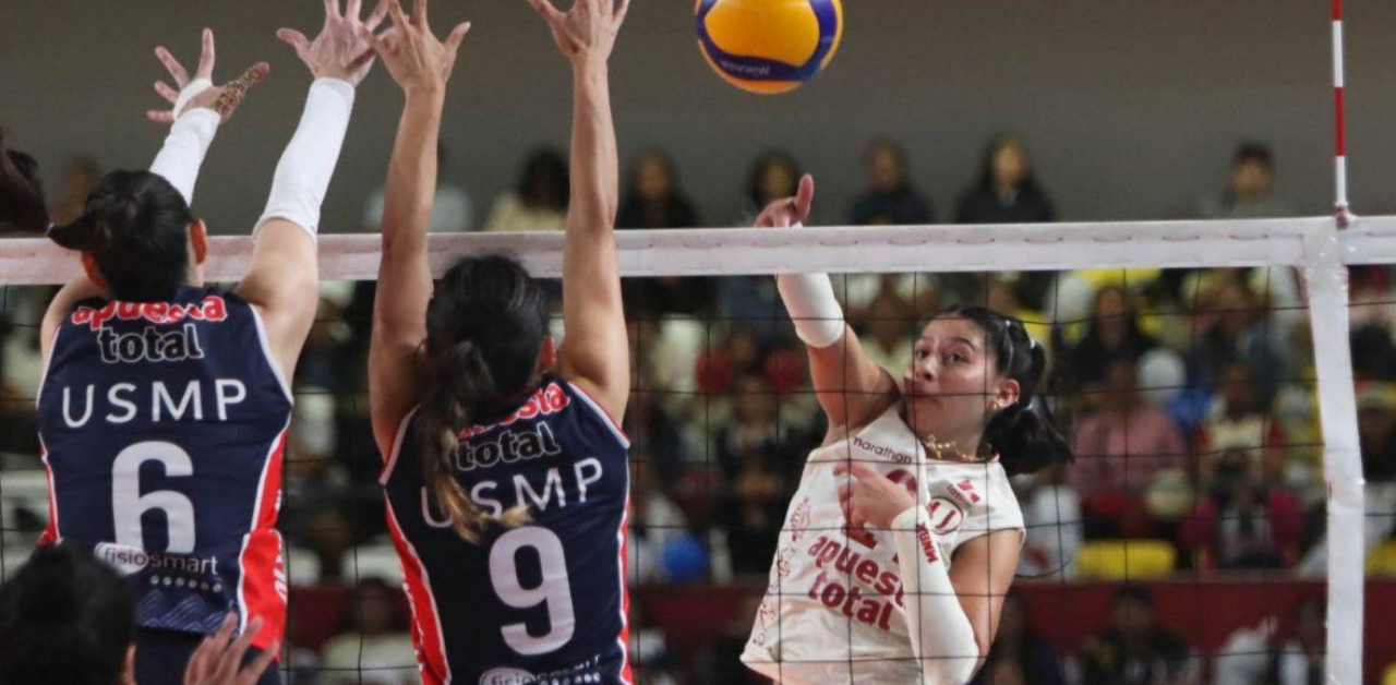 Liga Peruana de Vóley: USMP empata la serie al vencer a Universitario en el segundo partido por el tercer lugar