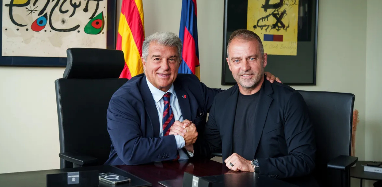 Barcelona: Hansi Flick renueva con el campeón de España hasta 2027