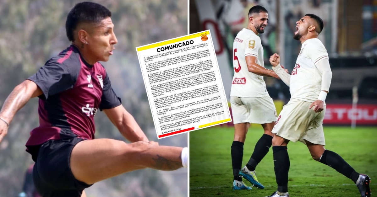 Atlético Grau reclama transparencia ante posible decisión que beneficiaría a Universitario: "Favoritismo"