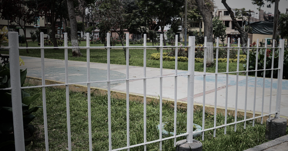 Parque Raimondi, en San Luis.