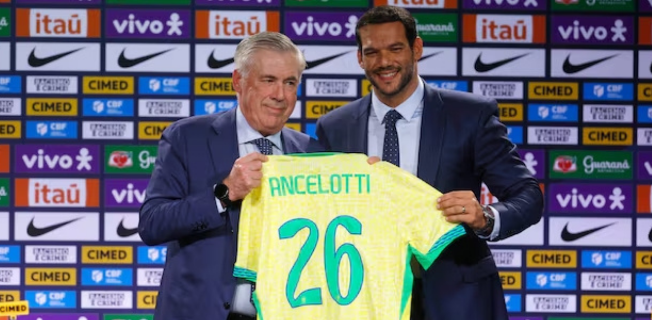 Brasil: Carlo Ancelotti presenta su primera lista de convocados en el 'Scracht'