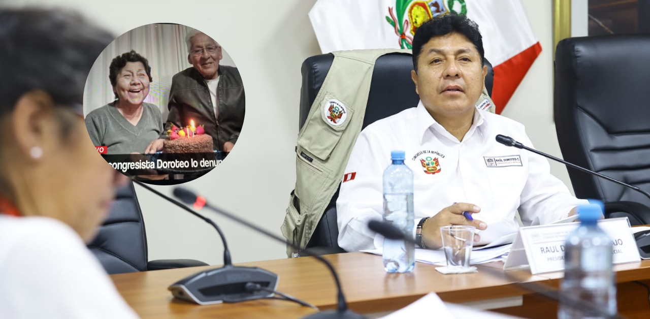 Congresista Raúl Doroteo desmiente acusación de violencia familiar en su contra