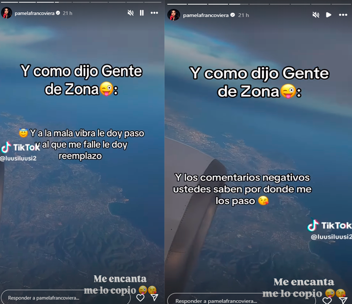 Pamela Franco comparte peculiar mensaje en Instagram.