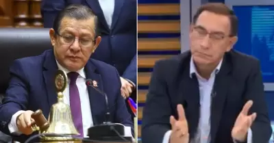 Martín Vizcarra reacciona a decisión del Congreso sobre inhabilitación.