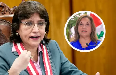 Delia Espinoza hace un pedido a Dina Boluarte para la Fiscala.