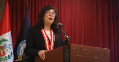 Presidenta del PJ se pronuncia por el Día del Trabajador.