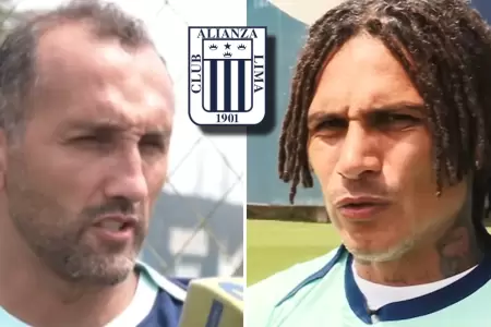 Hernn Barcos y Paolo Guerrero