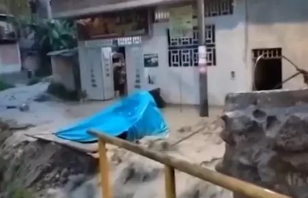 Dos fallecidos y un menor desaparecido deja desborde del ro Chotano.