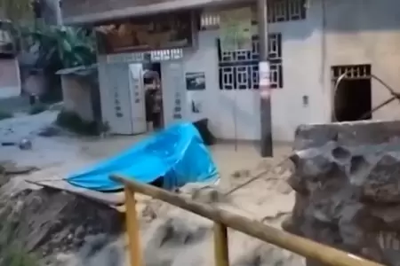 Dos fallecidos y un menor desaparecido deja desborde del ro Chotano.