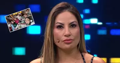Nanas de Pamela López posan con Cueva y Pamela Franco