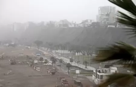 Senamhi anuncia fenmeno meteorolgico en Lima.