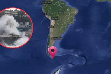 Se genera alerta de tsunami en Per tras sismo de 7.5 en Chile y Argentina?