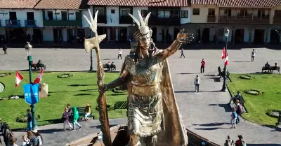 Plaza de Armas del Cusco.