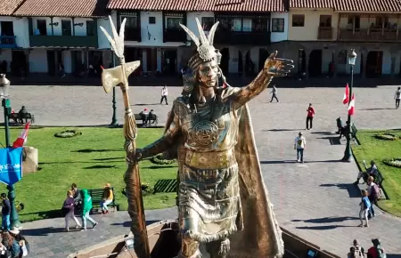 Plaza de Armas del Cusco.