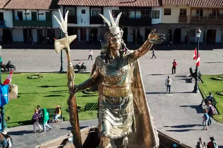 Plaza de Armas del Cusco.