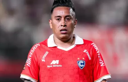 Christian Cueva se pronuncia previo al partido contra Alianza Lima.